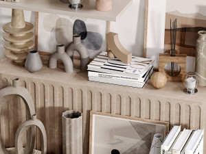 Set decorative 002 3D 모델