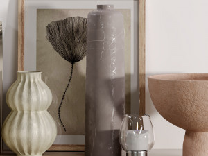 Set decorative 002 3D 모델