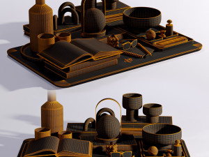 Set decorative 001 3D-Modell
