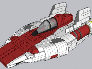 Lego A-Wing UCS 3D Model