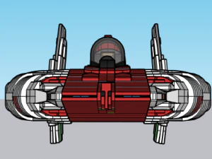 Lego A-Wing UCS 3D Model