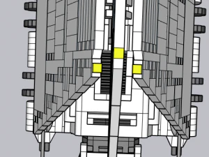 Lego Imperial Shuttle 3D Model