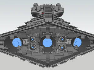 Lego Imperial Star Destroyer 3D Model