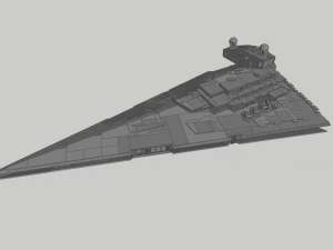 レゴ インペリアル スター デストロイヤー 3Dモデル