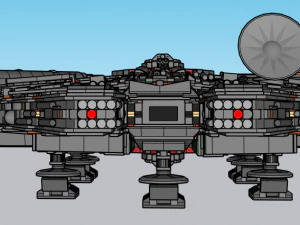 Lego Millenium Falcon UCS 3D Model