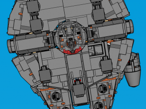 Lego Millenium Falcon UCS 3D Модель