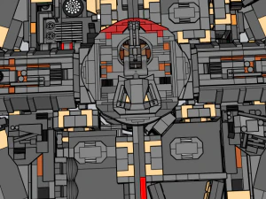Lego Millenium Falcon UCS 3D Model