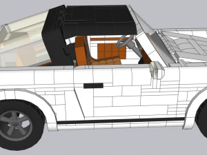 Lego Porche 911 3D Model