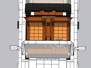 Lego Porche 911 3D Model