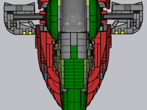 Lego Slave I 3D Модель