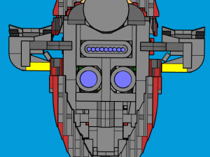 Lego Slave I 3D Модель