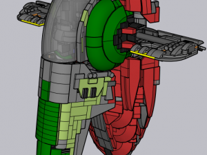 Lego Slave I 3D Модель