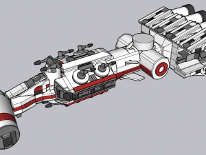 Lego Tantive IV 3D Model