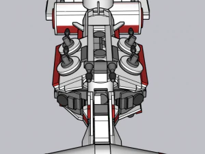 Lego Tantive IV 3D Model