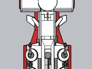 Lego Tantive IV Model 3D