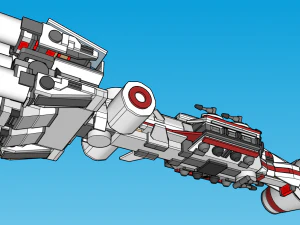 Lego Tantive IV 3D Model