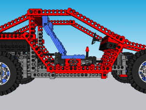 Lego Technic Car Modelo 3D