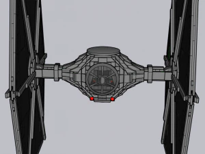 Lego Tie Fighter 3D Model