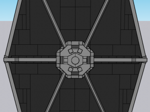 Lego Tie Fighter 3Dモデル