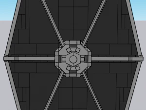 Lego Tie Fighter 3D Model