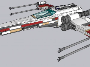 Lego X-Wing UCS 3D Model
