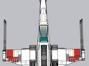 Lego X-Wing UCS 3Dモデル