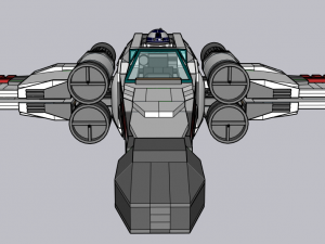 Lego X-Wing UCS 3Dモデル
