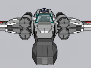 Lego X-Wing UCS 3D Model