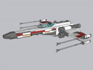 Lego X-Wing UCS 3D Модель