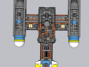 Lego Y-Wing UCS 3Dモデル