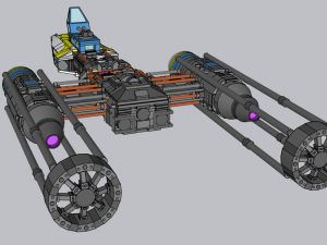 Lego Y-Wing UCS 3Dモデル
