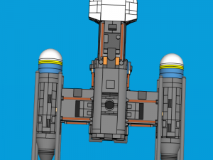 Lego Y-Wing UCS 3Dモデル