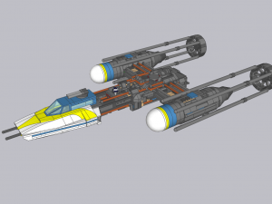 Lego Y-Wing UCS 3D Model