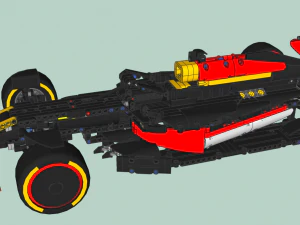 Lego F1 2022 Car 3D Model