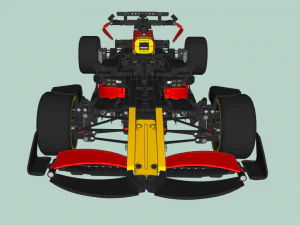 Lego F1 2022 Car 3D Model