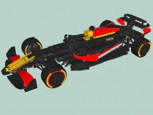 Лего F1 2022 Автомобиль 3D Модель