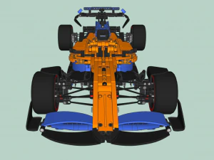 Лего F1 2022 Макларен 3D Модель