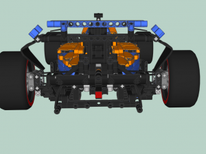 Lego F1 2022 McLaren 3D Model