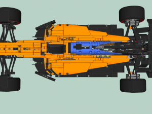 Lego F1 2022 McLaren 3D Model