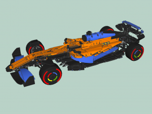 Lego F1 2022 McLaren 3D Model