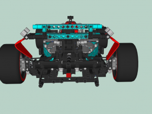 Lego F1 2022 Mercedes Modèle 3D