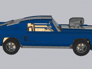 Lego Mustang 1967 Sport 3D Model