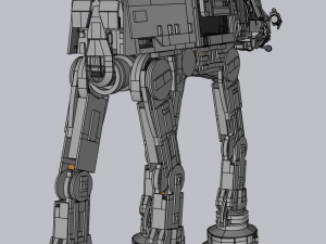 Lego AT-AT UCS 3D Модель