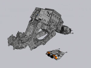 Lego AT-AT UCS 3D Model