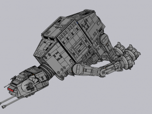 Lego AT-AT UCS 3D Модель