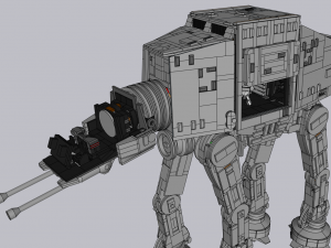 Lego AT-AT UCS 3D Модель
