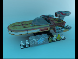 Lego Luke Speeder UCS 3D Models