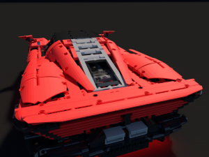 Lego Ferrari Daytona Sp3 3D Model