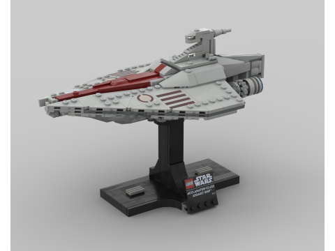 Lego Star Wars Acclamator 75404 3D Model