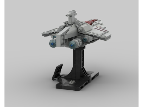 Lego Star Wars Acclamator 75404 3D Model